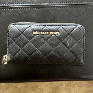 Michael Kors quilted wallet
